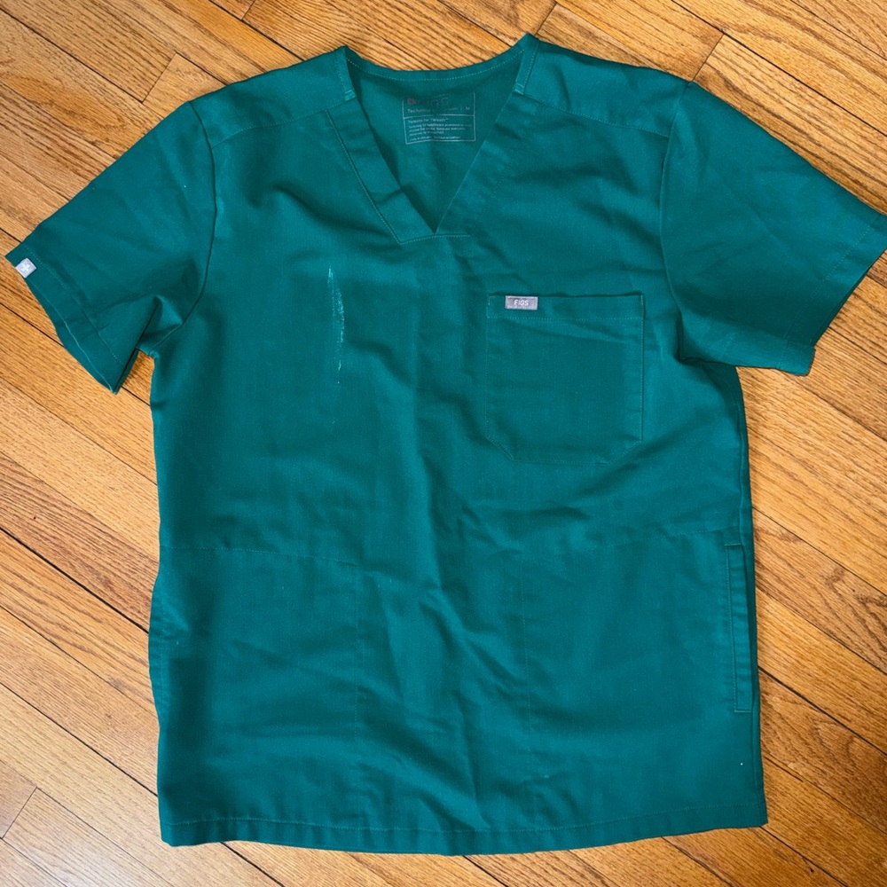 Green Scrub Top